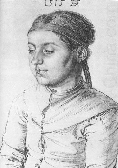 Albrecht Durer Portrait of a Girl china oil painting image
